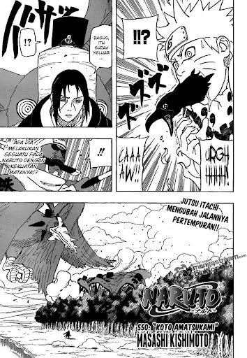 Baca Manga, Baca Komik, Naruto Chapter 550, Naruto 550 Bahasa Indonesia, Naruto 550 Online