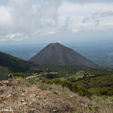 Subindo rumo ao vulcão Santa Ana, El Salvador