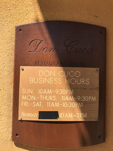 Mexican Restaurant «Don Cuco», reviews and photos, 254 W Los Angeles Ave, Moorpark, CA 93021, USA