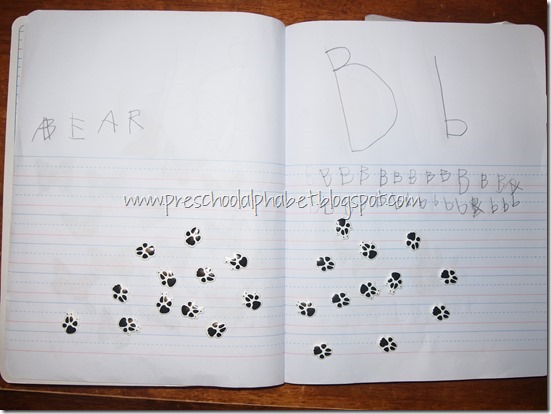Preschool Alphabet: B is for Bear