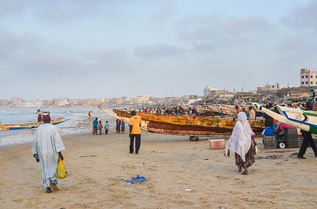 Fishing Boats at Dakar, Senegal