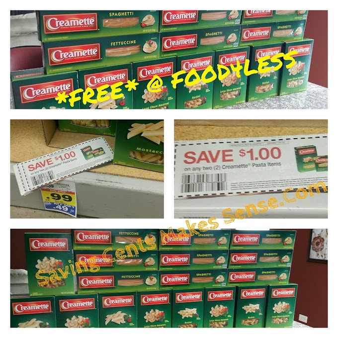 #Food4Less: #FREE #Creamette #Pasta! Get the deal here!