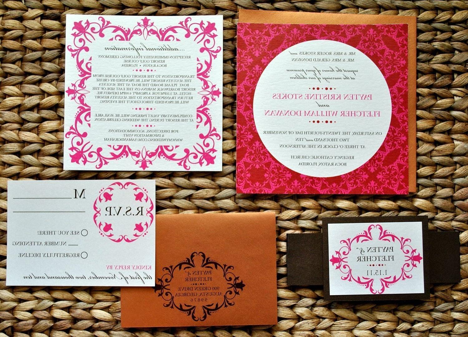 Moroccan Wedding Invitation