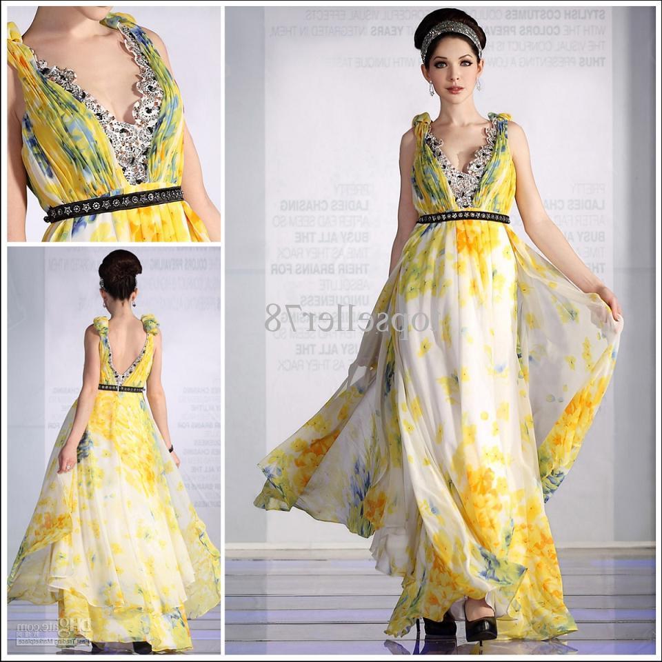 yellow wedding dresses