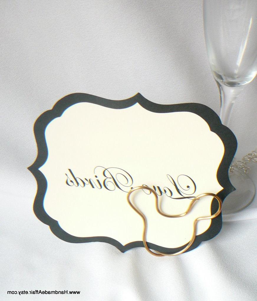 Mickey Mouse Table Number Holder, Disney Wedding, Custom Colors, 10