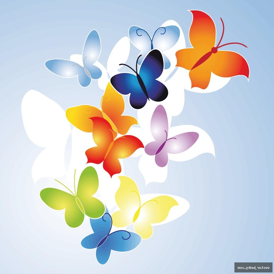 Vector Download    Butterfly 2