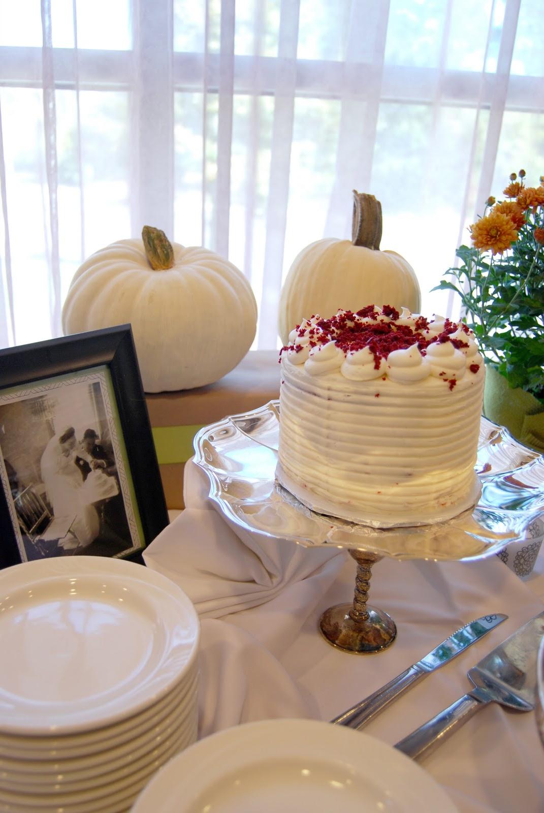 White Pumpkin Dessert Table