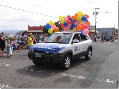 IMG_8111 More Power Computers 2009 Hyundai Tucson in the Rainier Days in the Park Parade on July 11, 2009