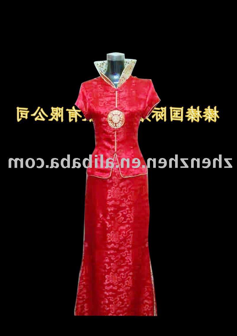 Q-11 08 New style red Qipao