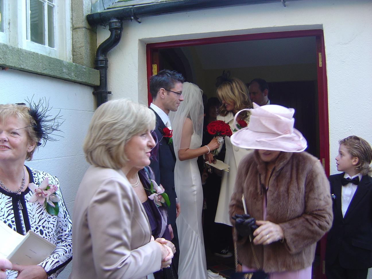 Album: 2006-12-Peter-and-Niamhs-Wedding: wicklow church 49