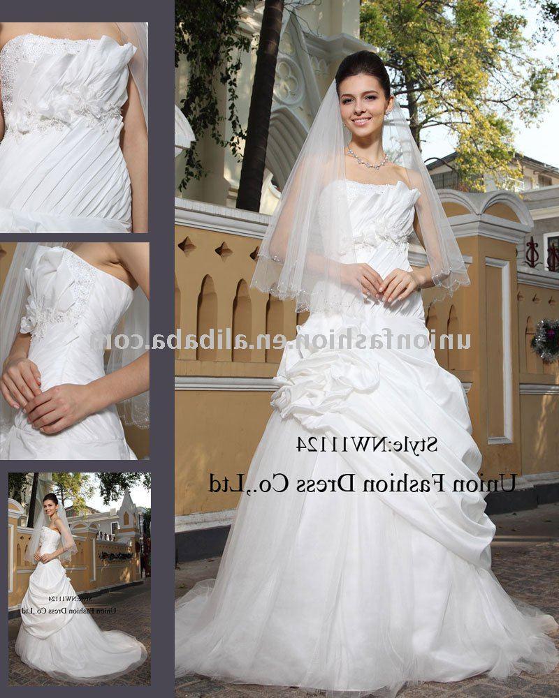 2011 new arrived fashionable and beautiful wedding gown NW11124 China