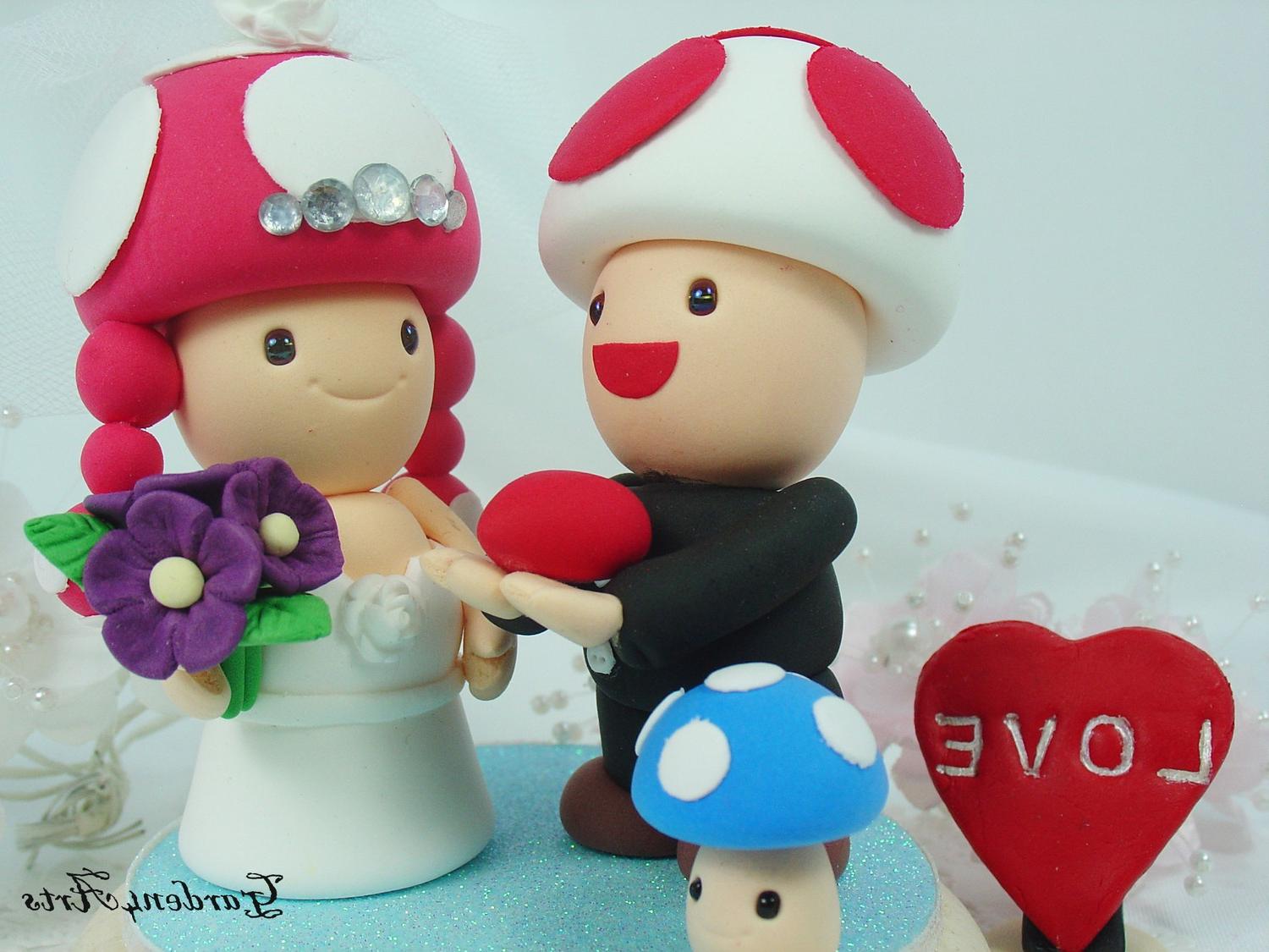 Video Game Theme Wedding Cake
