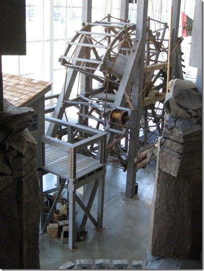 IMG_7952 McCord Fishwheel Replica at the Columbia Gorge Interpretive Center Museum in Stevenson, Washington on July 3, 2009