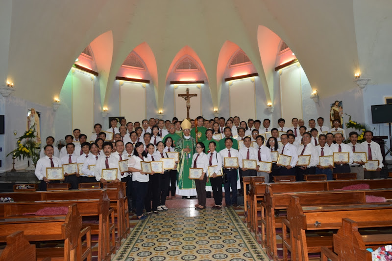 Lễ ra mắt Hội đồng Chức việc giáo xứ Tuy Hòa Nhiệm kỳ 2015 - 2019