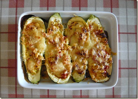 stuffed courgettes