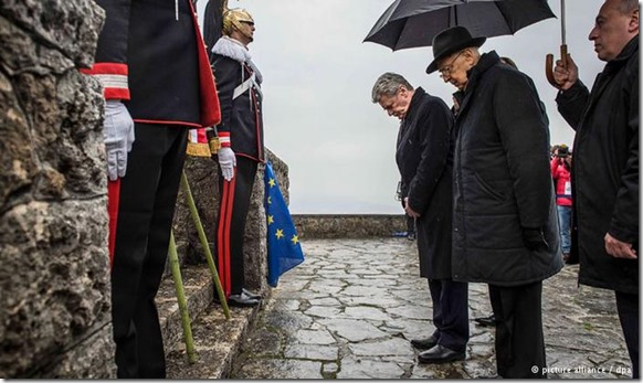 Gauck at Sant'Anna 2013