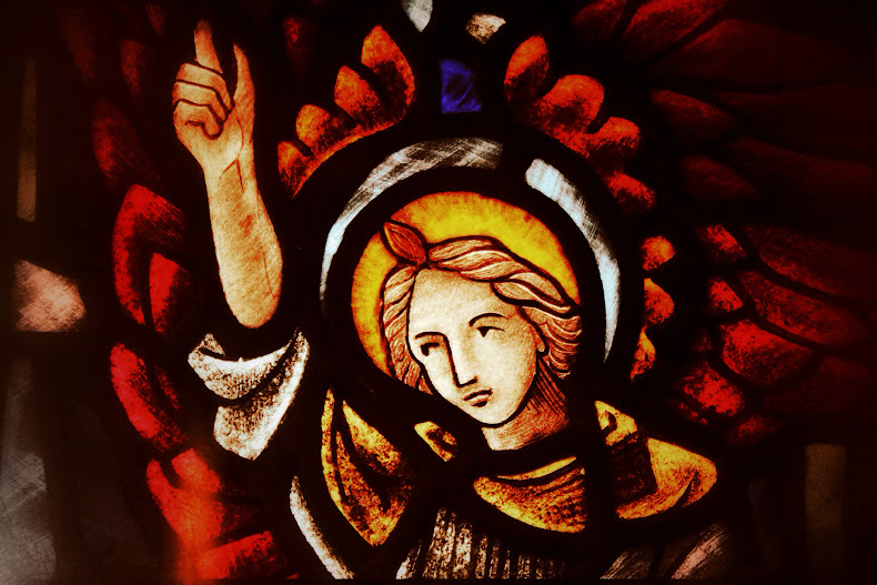 Angel in Stained Glass 