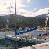De haven van Agia Efimia. De haven van Agia Efimia.
