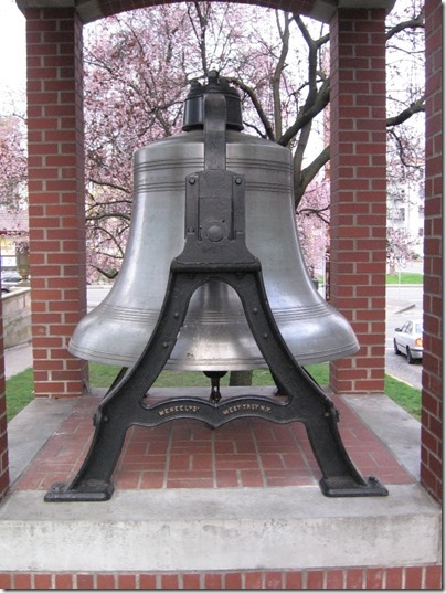 IMG_2670 The Messenger Fire Bell at Portland Firefighters Park in Portland, Oregon on February 27, 2010