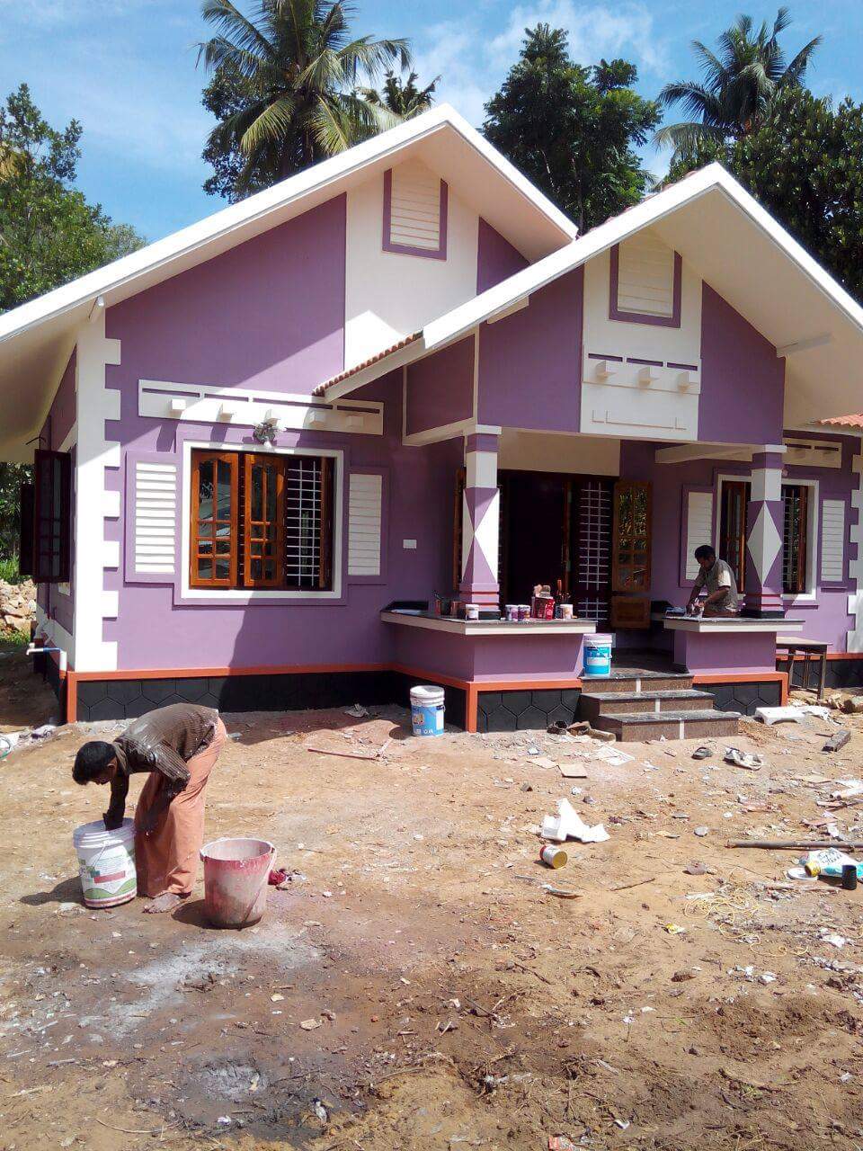 Low Cost House Design At Thiruvananthapuram BUILDING DESIGNERS