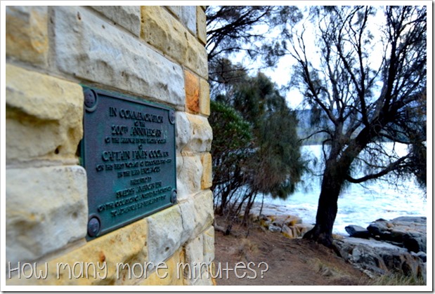 Captain Cook Monuments, Bruny Island, TAS~How Many More Minutes?