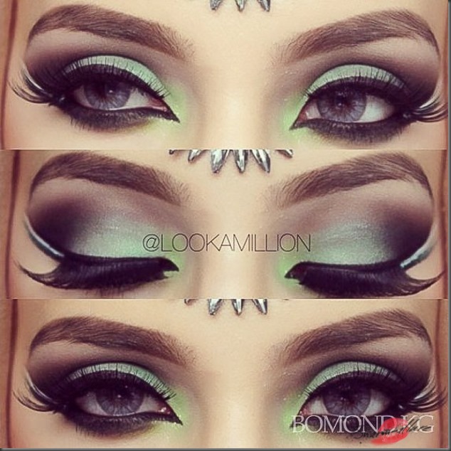 Beautiful bright Arabic Makeup-Lookamillion (5)