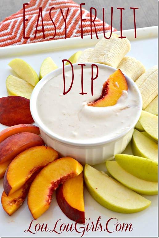Delicious and Easy Fruit Dip