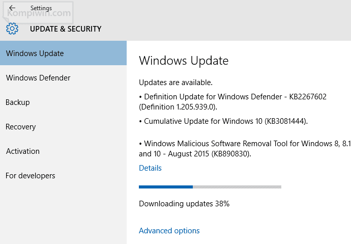 windows update