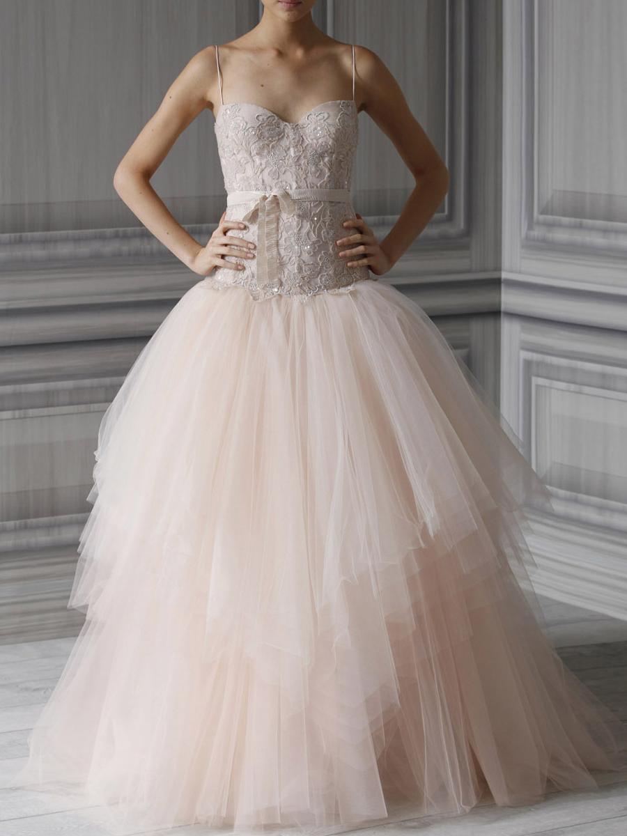 Bridal Gown with Tiered