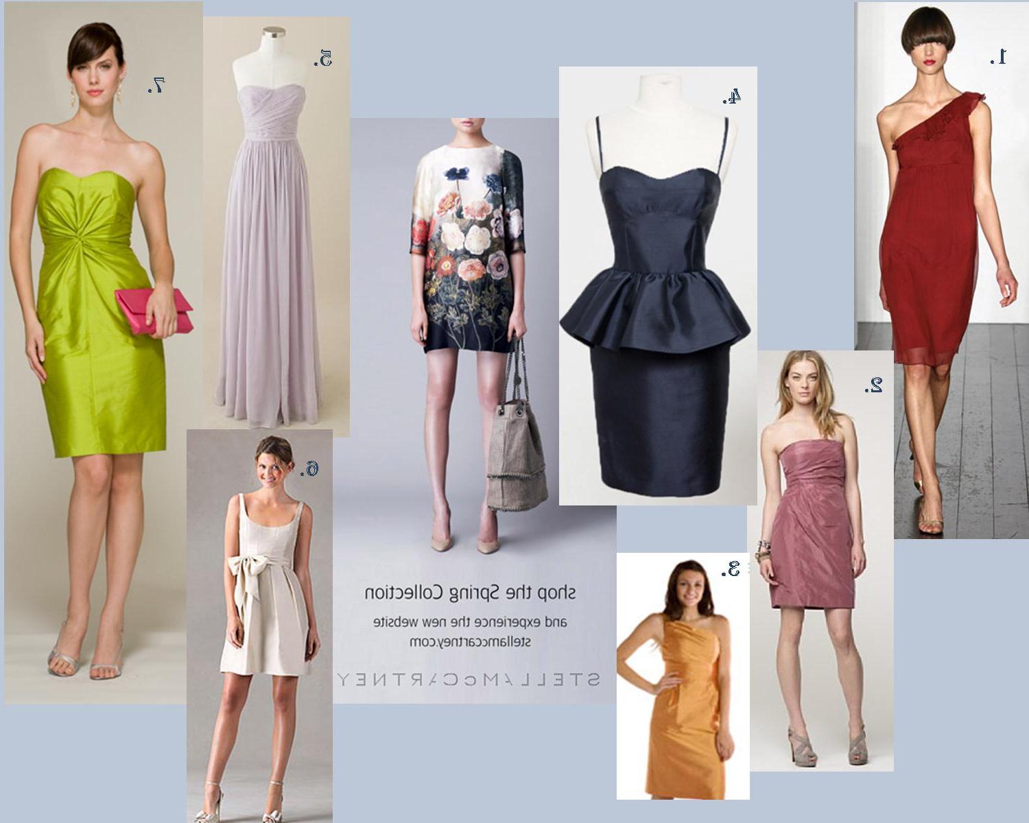 Silk Peplum Corset Dress-