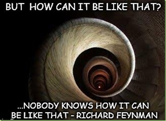 feynman's rabbit hole