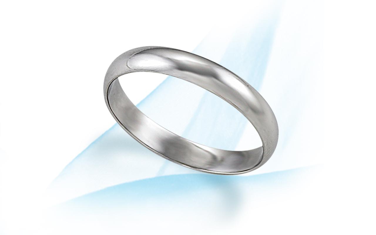 Gents Ladies Classic Platinum Wedding Ring