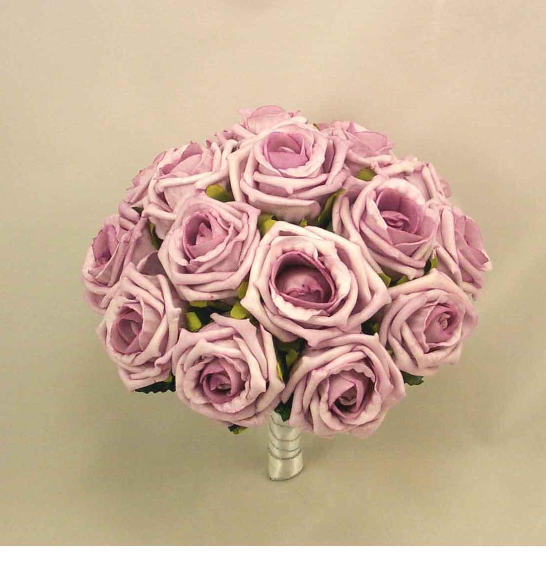 Lilac Open Rose Table Posy