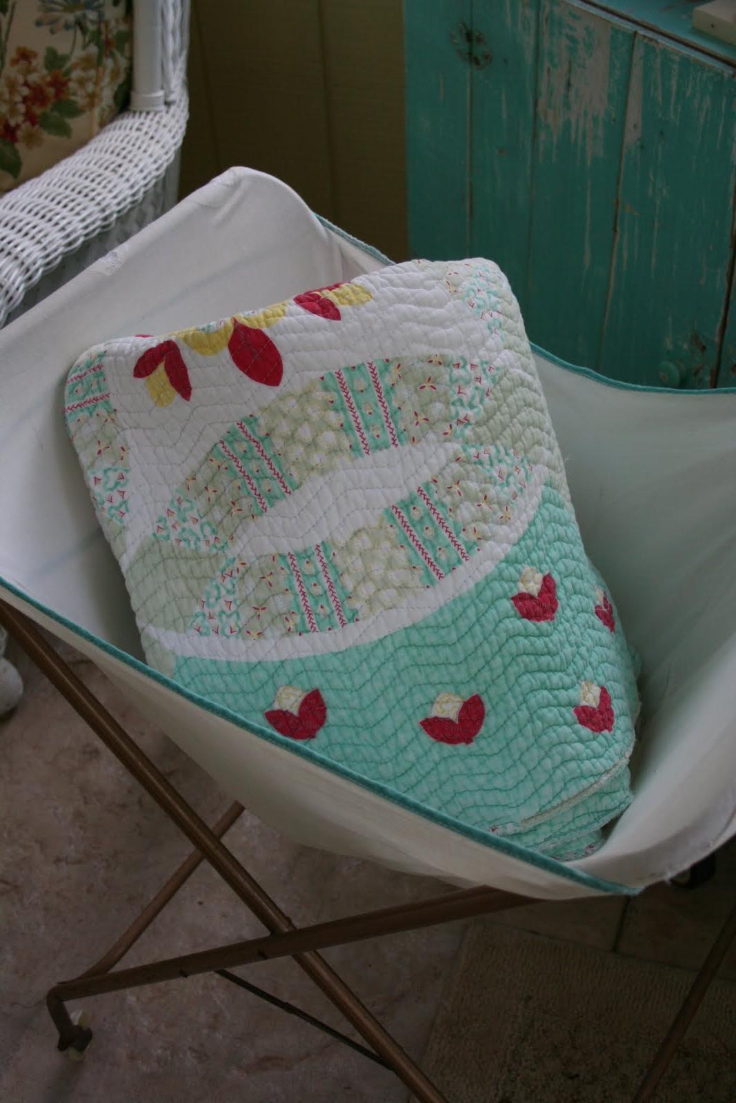 quilt wedding altar