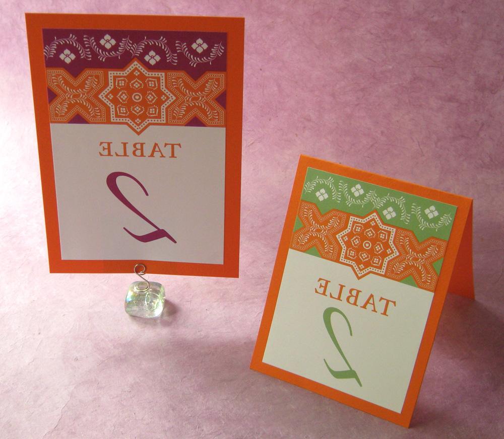 Persian Table Numbers