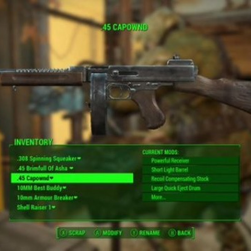 Fallout 4 – So können Sie Waffen im Inventar leicht sortieren und finden