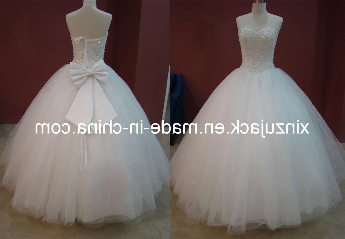 Pearls Wedding Dress   Gown