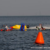 BAKU-AZERBAIJAN-July 7, 2013- RACE for the UIM F2 Grand Prix of Baku in front of the Baku Boulevard facing the Caspian Sea.Picture by Vittorio Ubertone