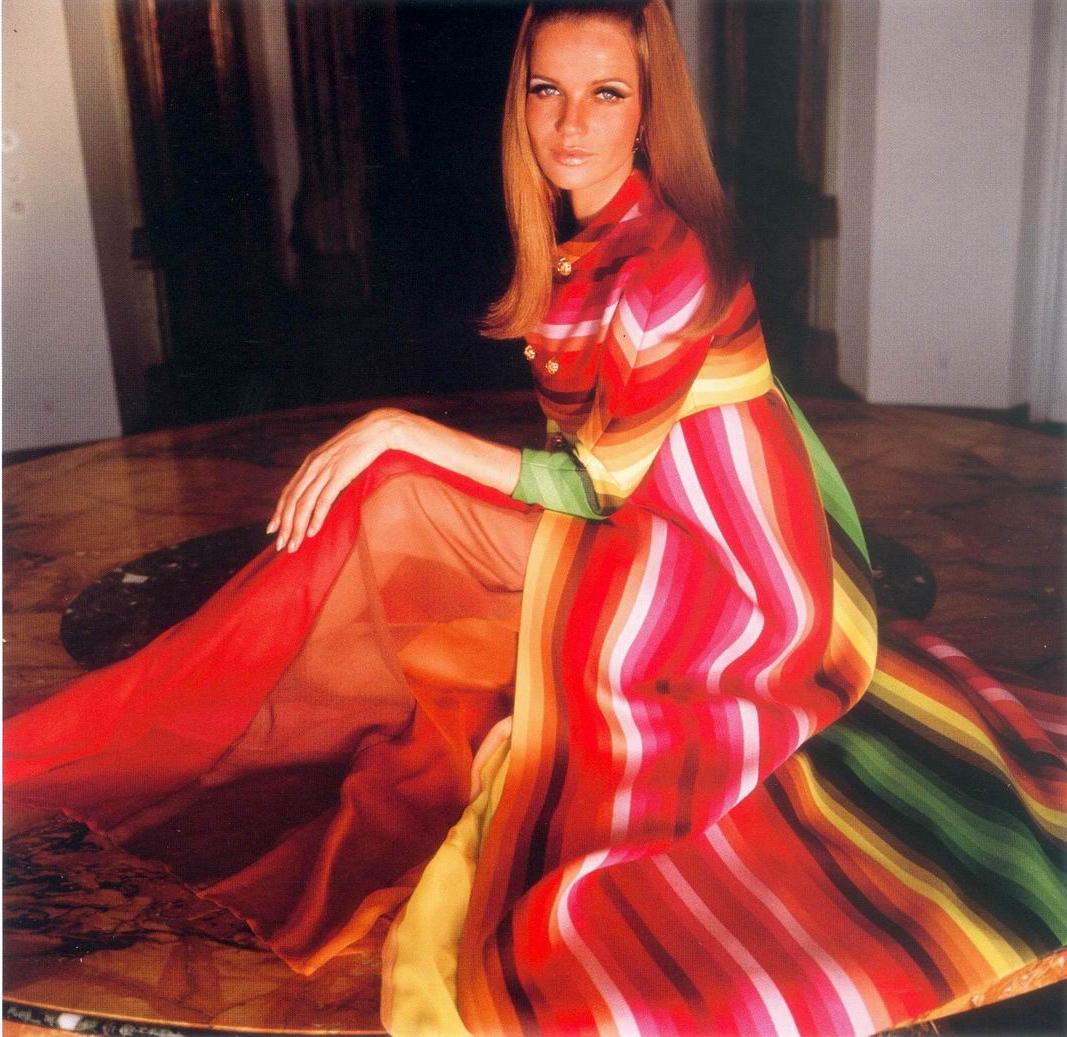 dress by Valentino, 1966