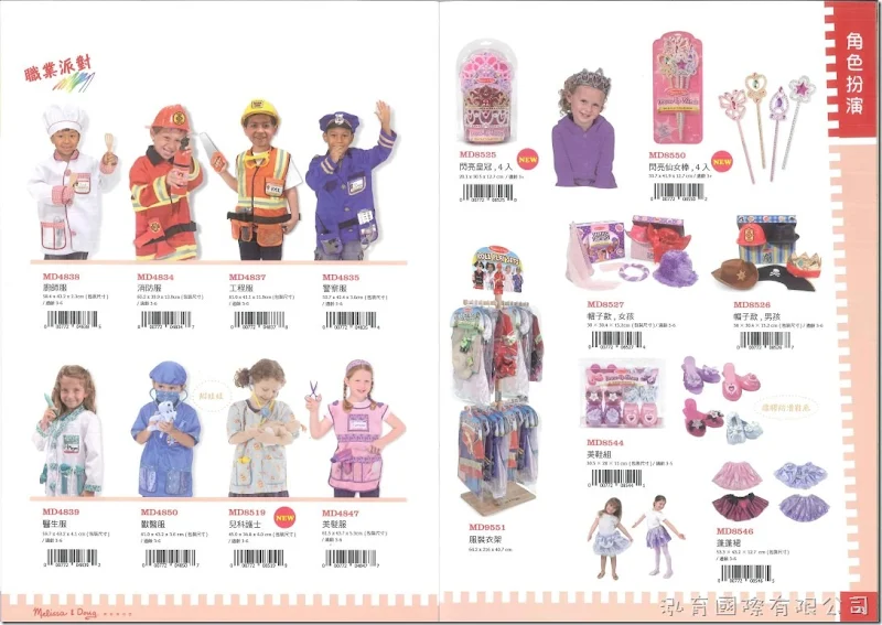 美國瑪莉莎 Melissa & Doug 角色扮演