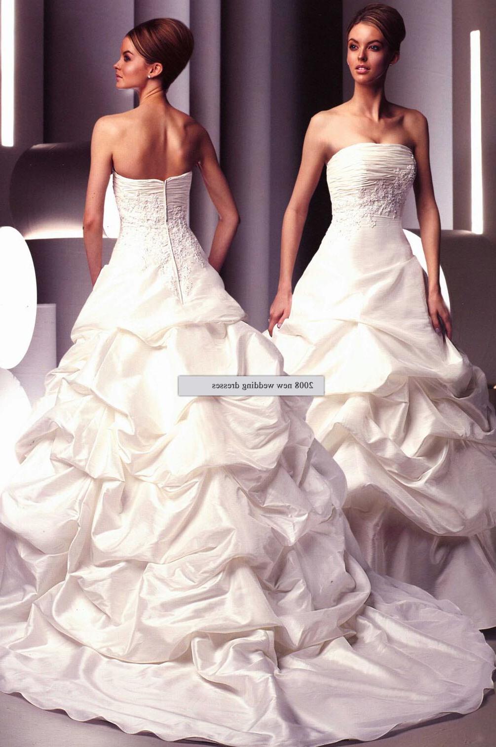 Princess Strapless Wedding Dress  W22173839  Click to view Large Pictures 