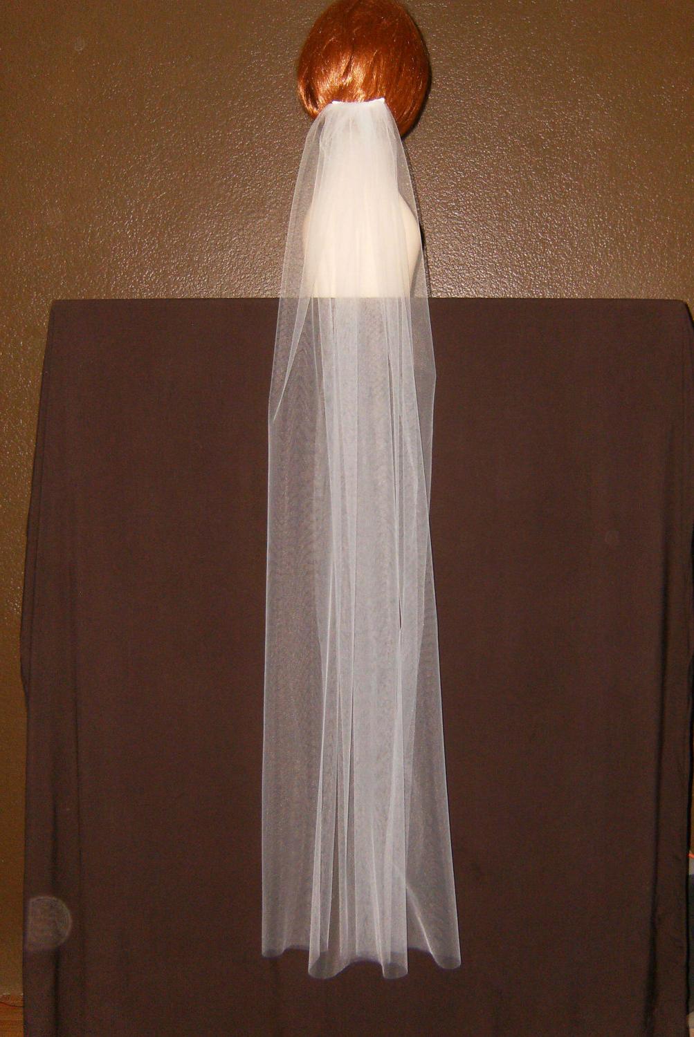 Up-Do Veil 65 Waltz Length