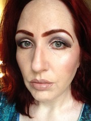 Wearing NYX Cosmetics Prismatic Eyeshadows Look 1_1