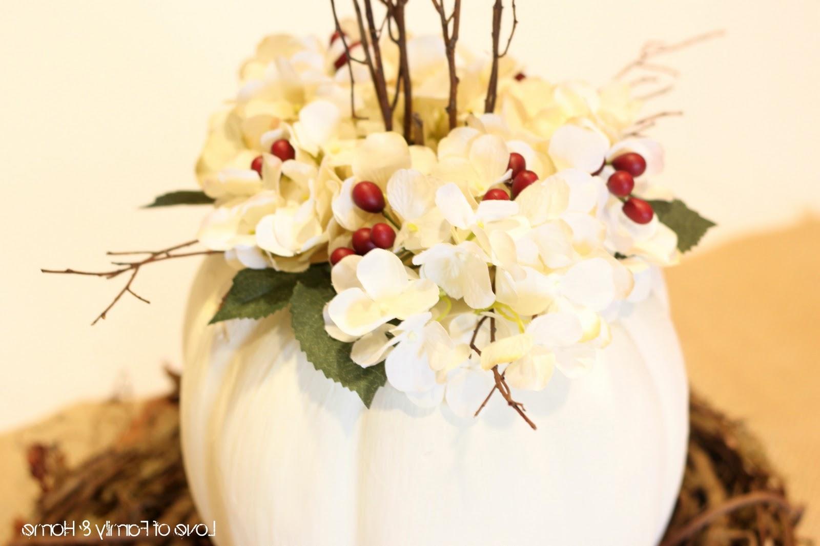 fall pumpkin centerpieces for