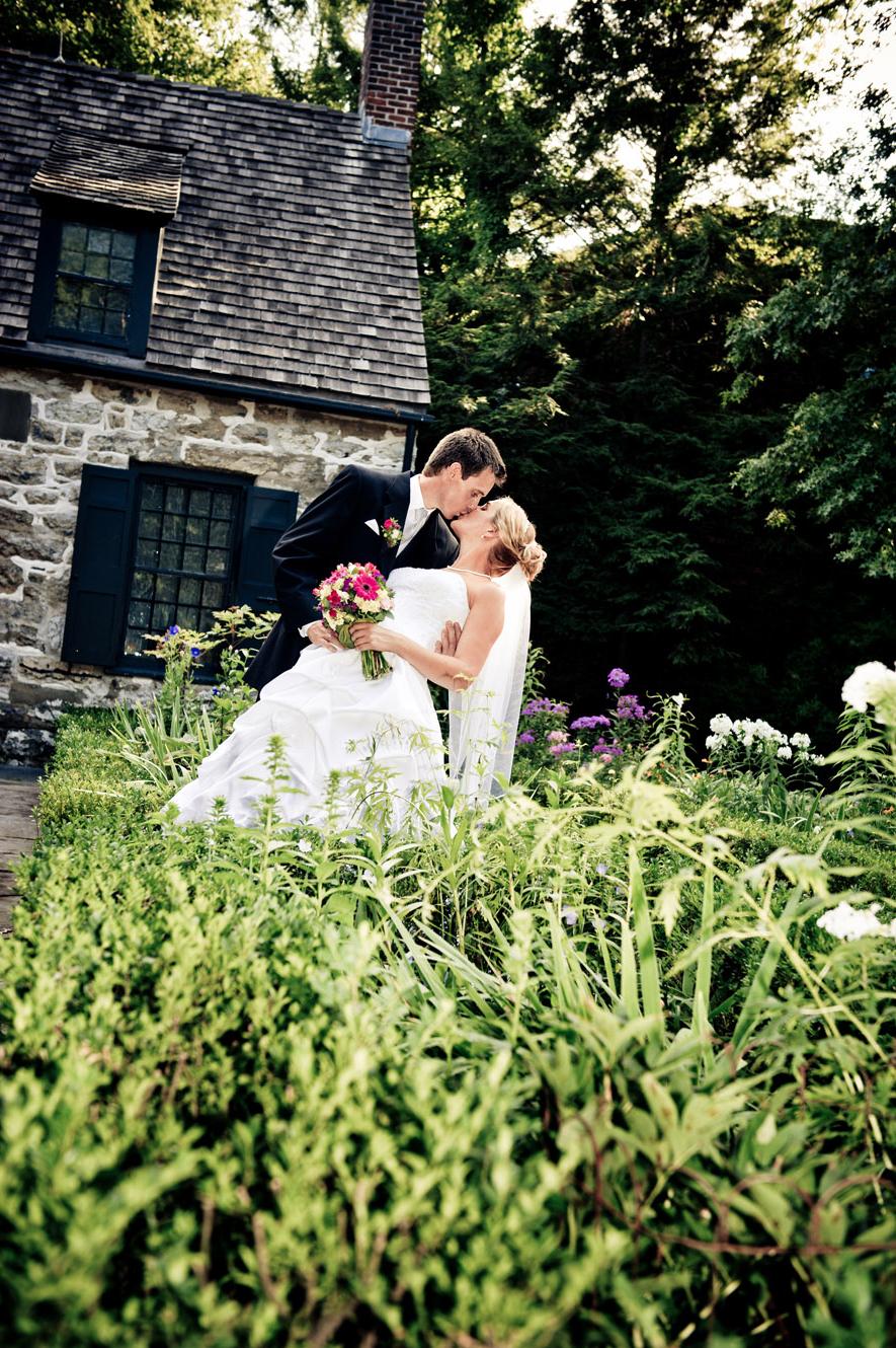 wedding ceremony outside,