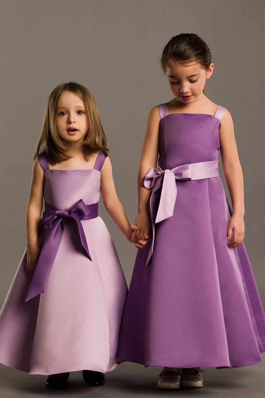 puffy purple and white wedding