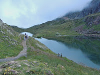 Nördlich von Alpe d'Huez beim Lac Besson.