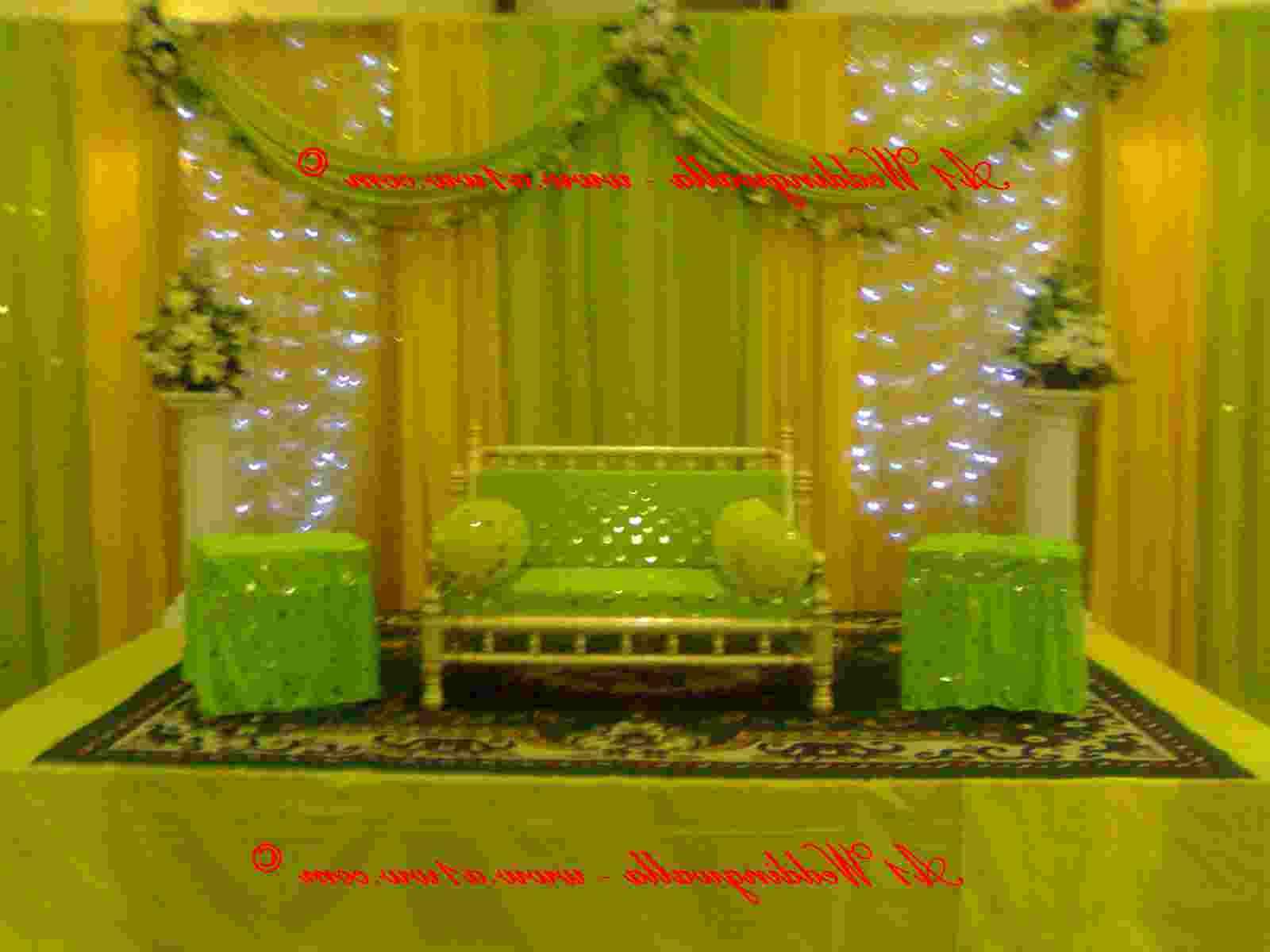 elegant indian wedding stage