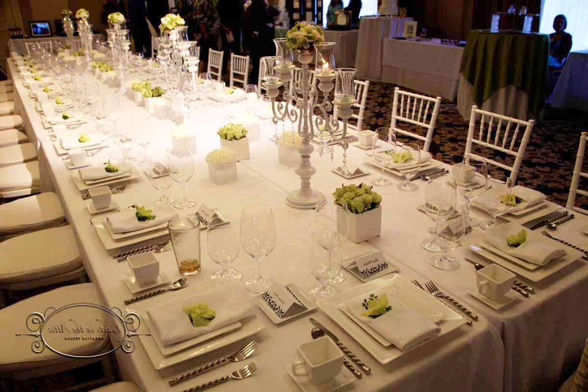 table lighting for weddings