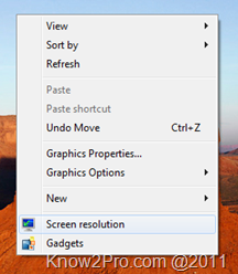 วิธีเปลี่ยน Wallpaper ใน Windows 7 Starter